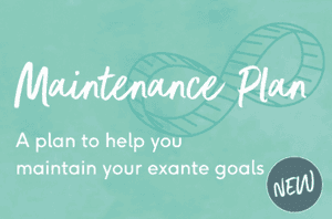 Meet the newest of exante plan! Introducing the Maintenance Plan…