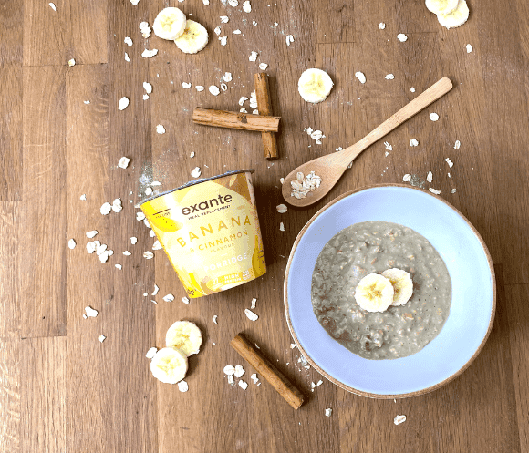 Meal Replacement Banana & Cinnamon Porridge Pot