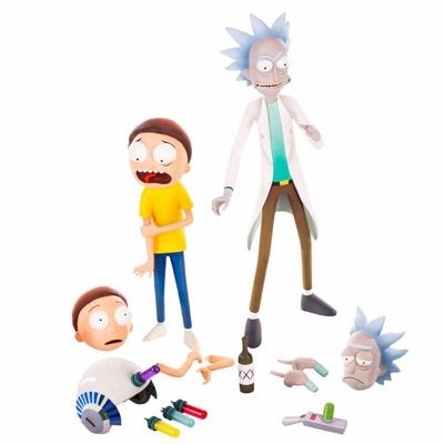 Rick and Morty Action Figure Set