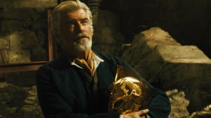 Pierce Brosnan And Aldis Hodge Talk Facing Off Against Black Adam