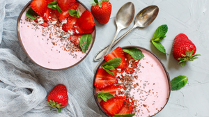 Smoothie Bowl di Fragole