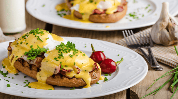 huevos benedict