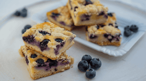 Tarta de Arándanos Sin Azúcar