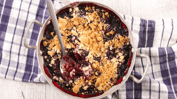 Crumble de Frambuesa