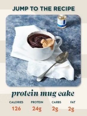 protein mug cake opskrift