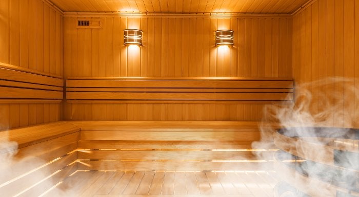 vægttab i sauna