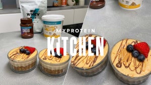 Protein cheesecake med peanut butter