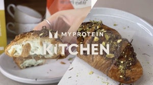 Protein croissant med pistaciefyld