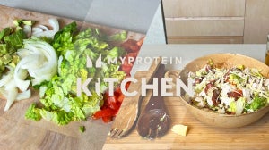 Kylling & bacon bulking salat | Højt proteinindhold & 1.350 kcal