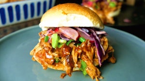 BBQ Pulled Chicken Sandwich