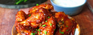 Sticky Honey BBQ Wings