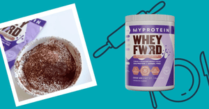 Tiramisu Inspired Brownie Baked Oats | Made With Whey Forward