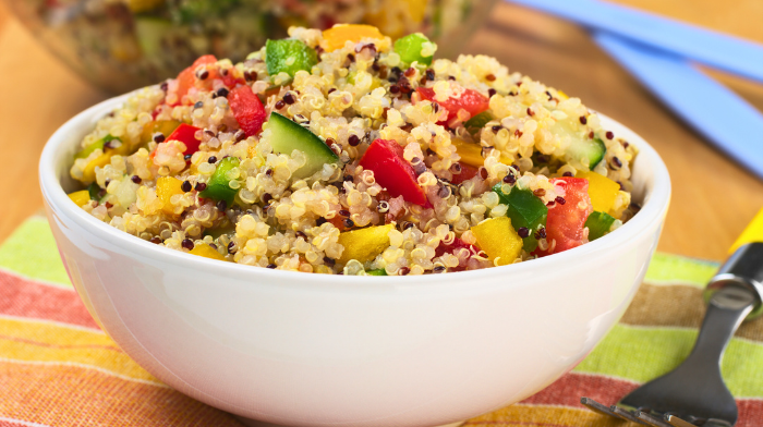 bowl of quinoa