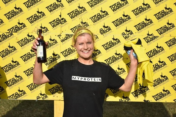 Ich habe den Total Warrior Obstacle Course absolviert... Und dies ist dabei passiert