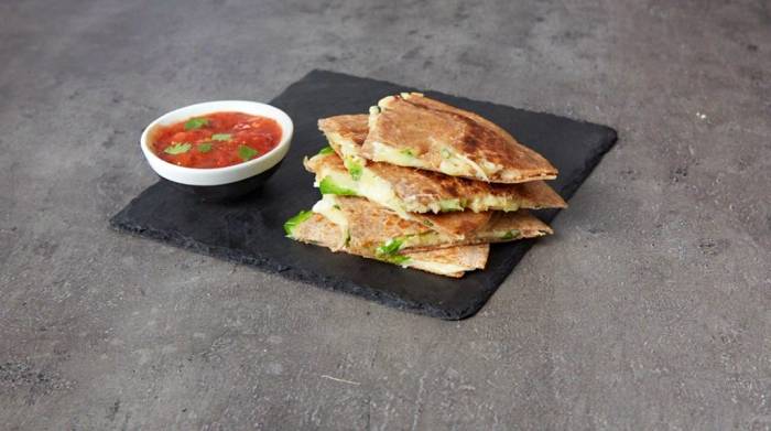 Herzhafte Puten & Avocado Quesadillas