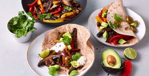 Vegane Fajitas | Ultimative Portobello Fajitas in nur 15 Minuten