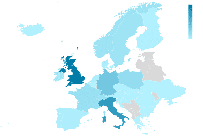 Suchanfragen nach Home Workout: Wie sich Europa verändert hat