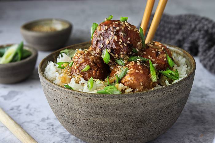 Tofu Sesam Bällchen