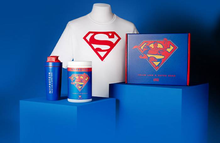 Trainiere wie ein Superheld mit dem Superman Protein Set in limitierter Auflage