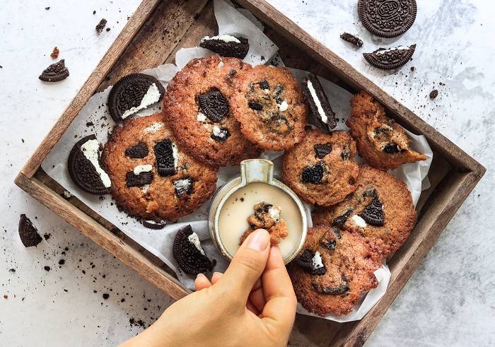 Vegane Oreo Kekse | Gesunder Snack für Zwischendurch