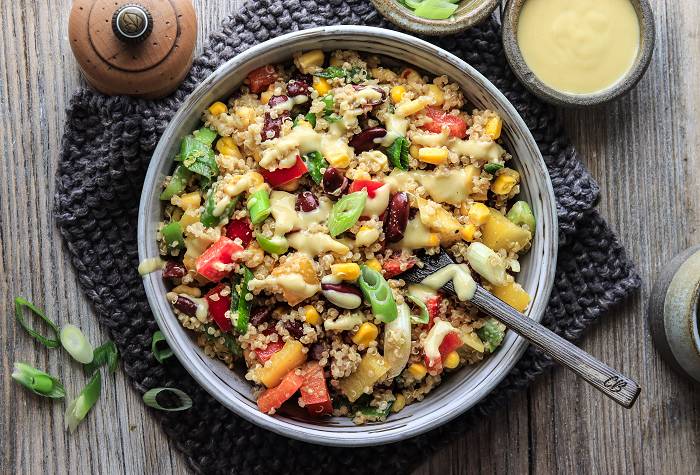 Tex Mex Quinoa Salat