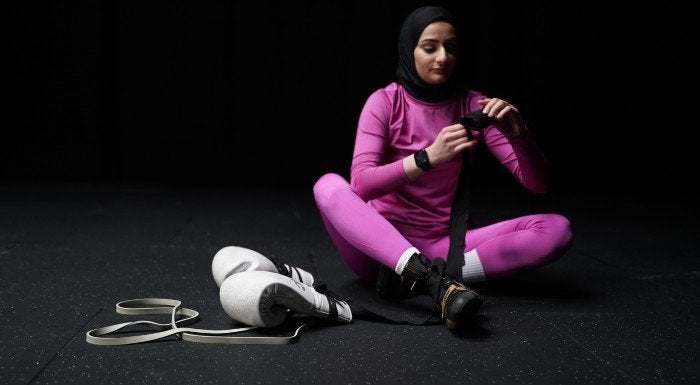 Die Hijabi Boxerin über Ramadan, Fasten & Training