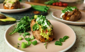 Stuffed Sweet Potatoes 3 Ways | Cupboard Cooking