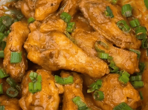 Healthier Baked Buffalo Chicken Wings