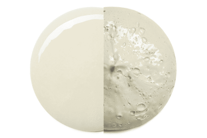 circle product swatch cream and clay