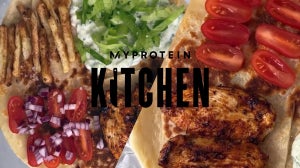 Hähnchen Gyros mit hausgemachter Tzatziki Soße