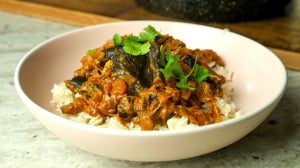 Vegan Aubergine Masala | Quick & Easy Dinner Ideas