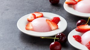 Cherry Blossom Protein Raindrop Cake | World’s Kitchen