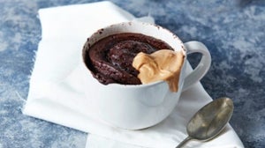 Peanut Butter Bomb Mug Cake