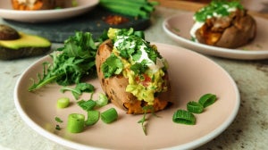 Stuffed Sweet Potatoes 3 Ways | Cupboard Cooking