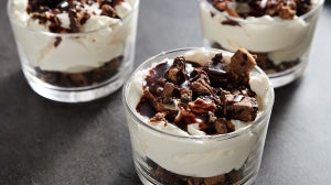 3-Ingredient Vegan Carb Crusher Cheesecake Pots