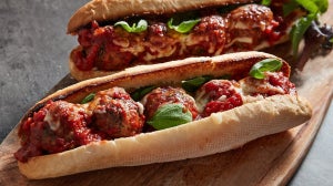 Vegan “Meatball” Sub