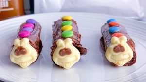 High-Protein Caterpillar Cake Rolls