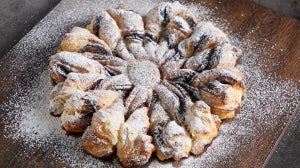 Christmas Pastry Snowflake