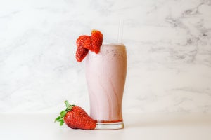 The Whey Protein Shake | Post-Workout Aardbei-Mint Shake