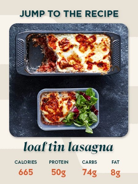 lasagna meal prep