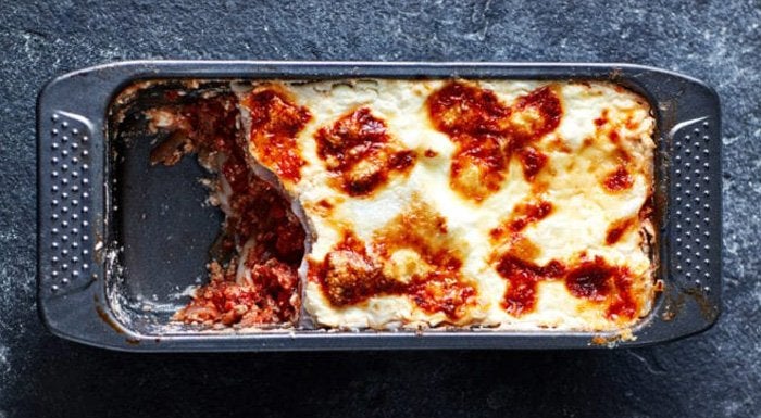 loaf tin lasagna