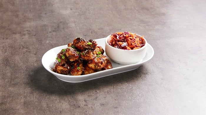 sticky Asian wings