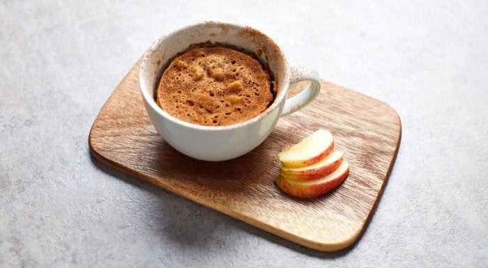 apple mug cake