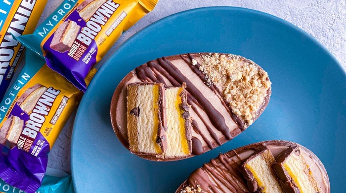 Easter Egg Protein Cheesecake