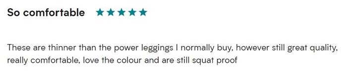 squat proof leggings