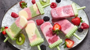 Clear Whey Rainbow Ice Lollies Recipe