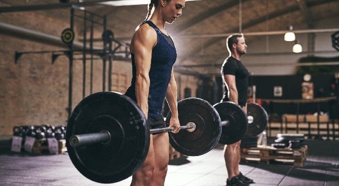 Women's full body online barbell workout