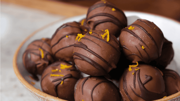 Chocolate Orange Protein Balls