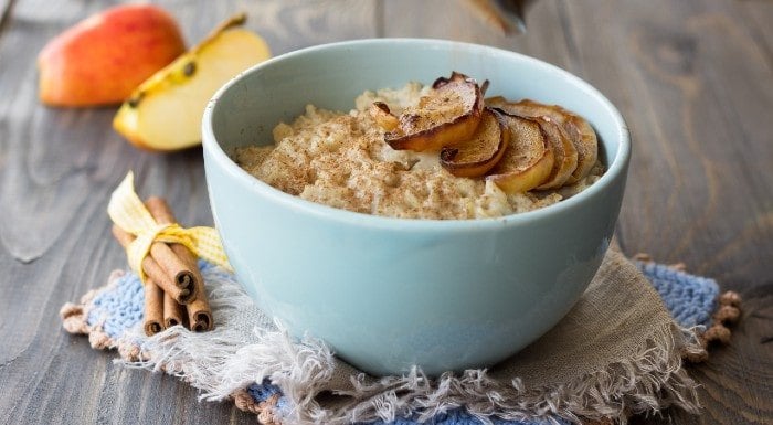 Oatmeal meal prep