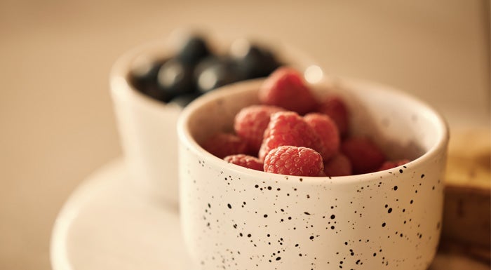 bowls of berries